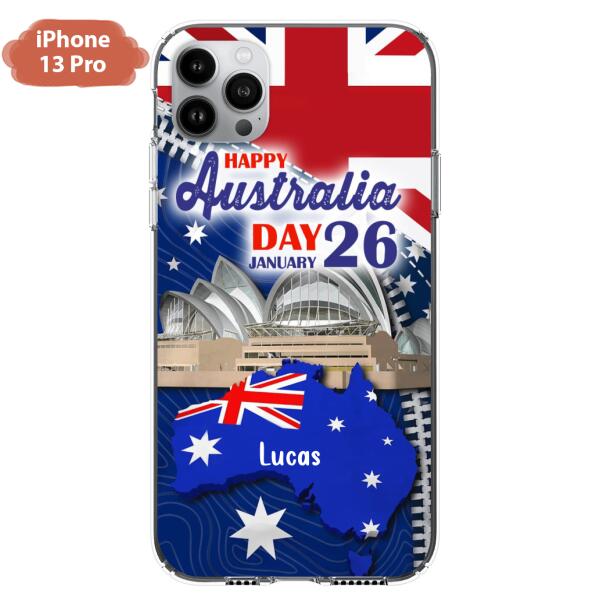 Custom Personalized Happy Australia Day Phone Case - Case For iPhone And Samsung