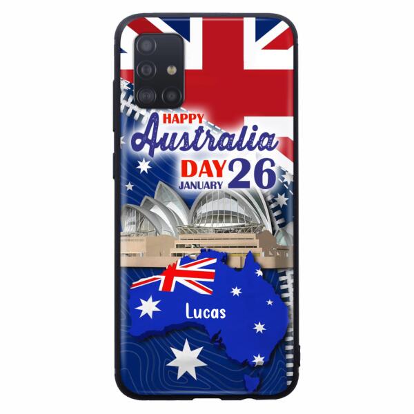 Custom Personalized Happy Australia Day Phone Case - Case For iPhone And Samsung