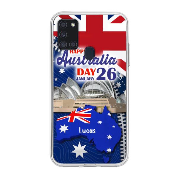 Custom Personalized Happy Australia Day Phone Case - Case For iPhone And Samsung