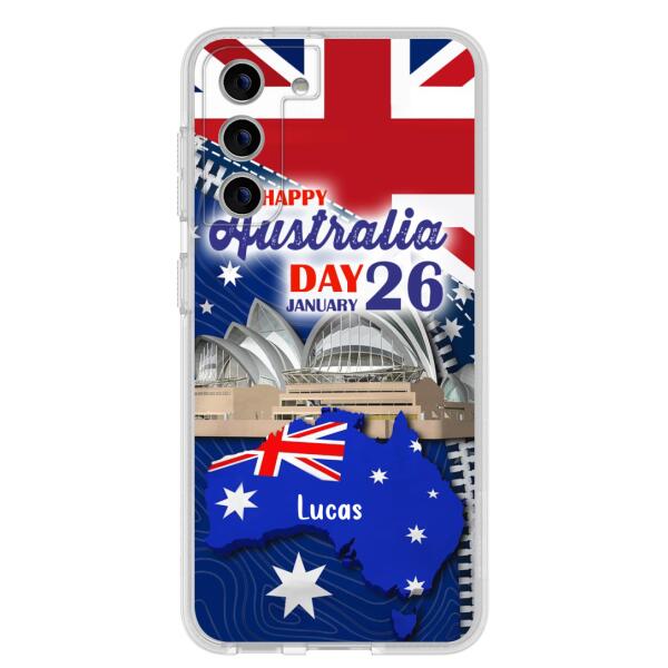 Custom Personalized Happy Australia Day Phone Case - Case For iPhone And Samsung