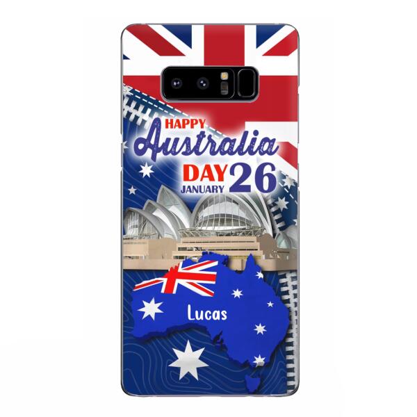 Custom Personalized Happy Australia Day Phone Case - Case For iPhone And Samsung