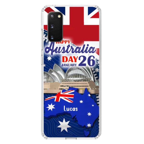 Custom Personalized Happy Australia Day Phone Case - Case For iPhone And Samsung