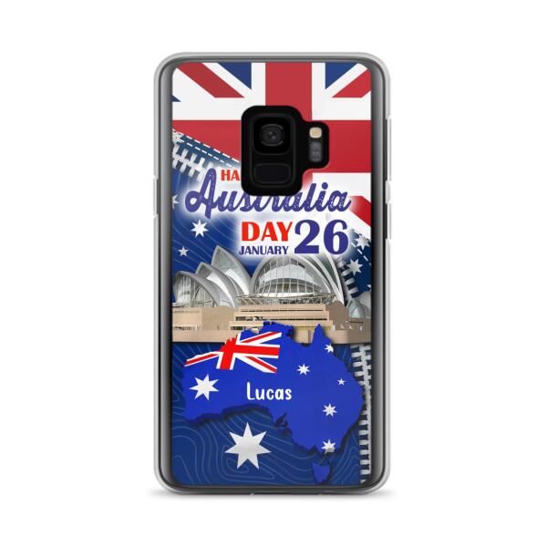 Custom Personalized Happy Australia Day Phone Case - Case For iPhone And Samsung