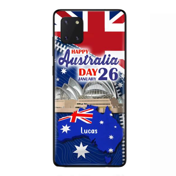 Custom Personalized Happy Australia Day Phone Case - Case For iPhone And Samsung