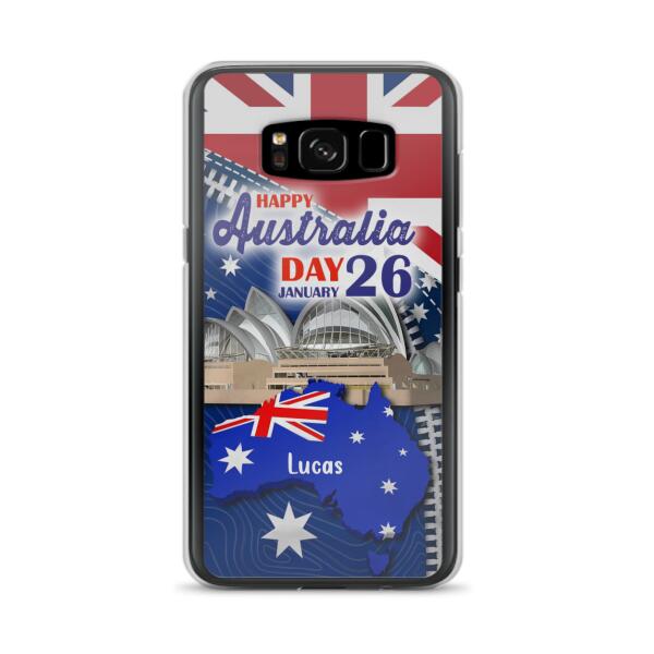 Custom Personalized Happy Australia Day Phone Case - Case For iPhone And Samsung