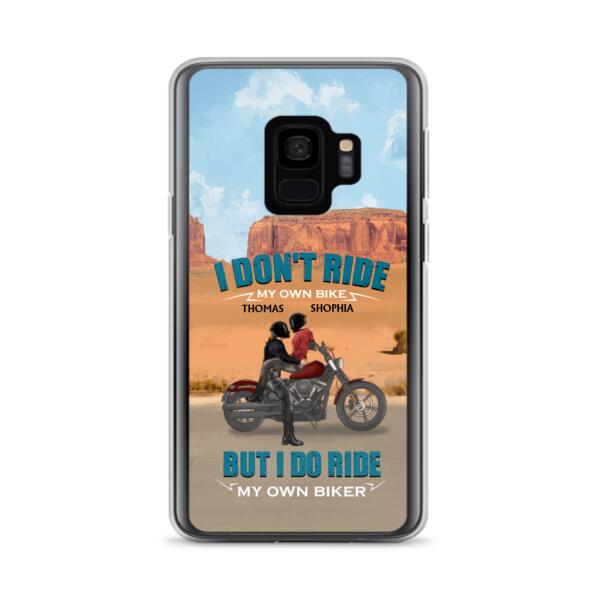 Custom Personalized Couple Riding Phone Case - Gifts For Riders - I Don't Ride My Own Bike But I Do Ride My Own Bike