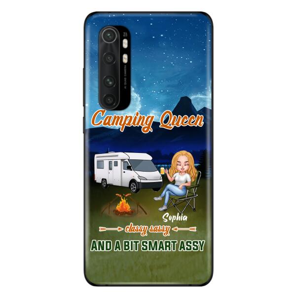 Custom Personalized Camping Queen Phone Case - Gift Idea For Camping Lover - Case For Xiaomi, Oppo And Huawei