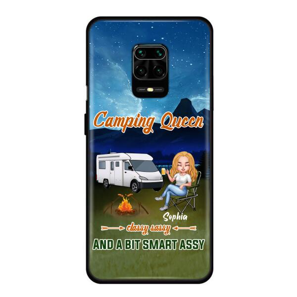 Custom Personalized Camping Queen Phone Case - Gift Idea For Camping Lover - Case For Xiaomi, Oppo And Huawei