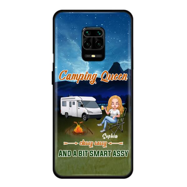 Custom Personalized Camping Queen Phone Case - Gift Idea For Camping Lover - Case For Xiaomi, Oppo And Huawei