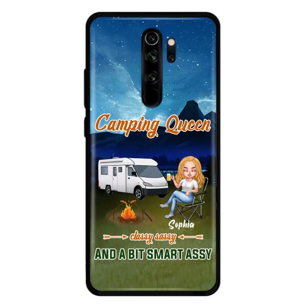 Custom Personalized Camping Queen Phone Case - Gift Idea For Camping Lover - Case For Xiaomi, Oppo And Huawei