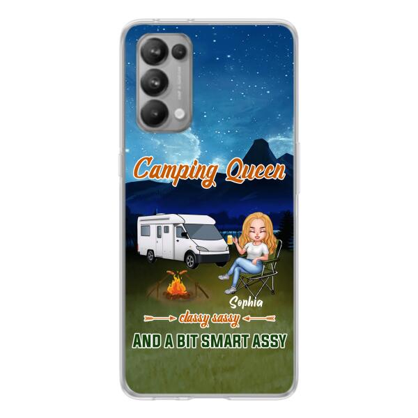 Custom Personalized Camping Queen Phone Case - Gift Idea For Camping Lover - Case For Xiaomi, Oppo And Huawei