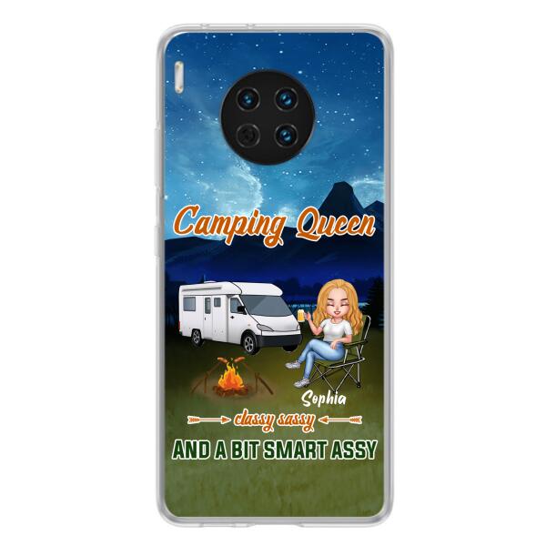 Custom Personalized Camping Queen Phone Case - Gift Idea For Camping Lover - Case For Xiaomi, Oppo And Huawei