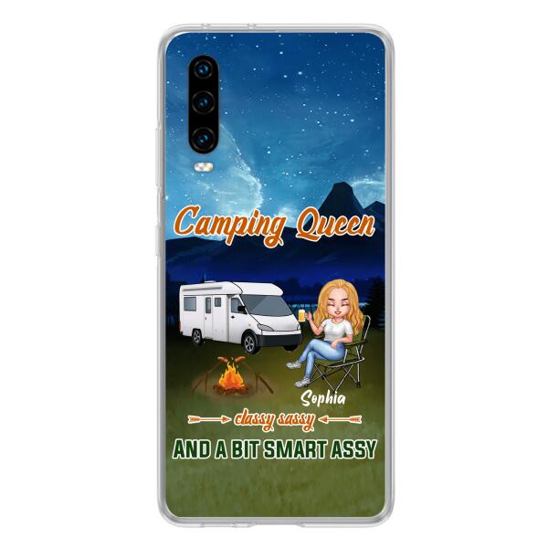 Custom Personalized Camping Queen Phone Case - Gift Idea For Camping Lover - Case For Xiaomi, Oppo And Huawei