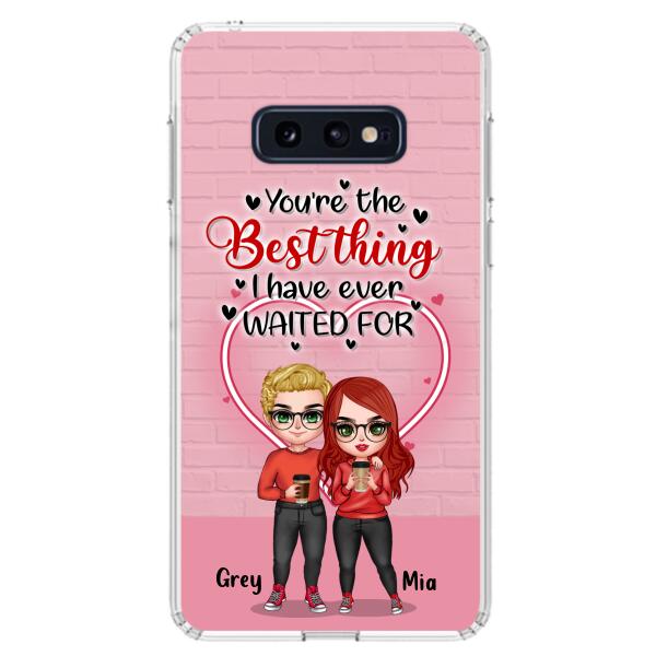 Custom Personalized Couple Phone Case - Valentine's Day Gift Idea For Couple - I love My Wife Awesome Wife - Case For iPhone And Samsung