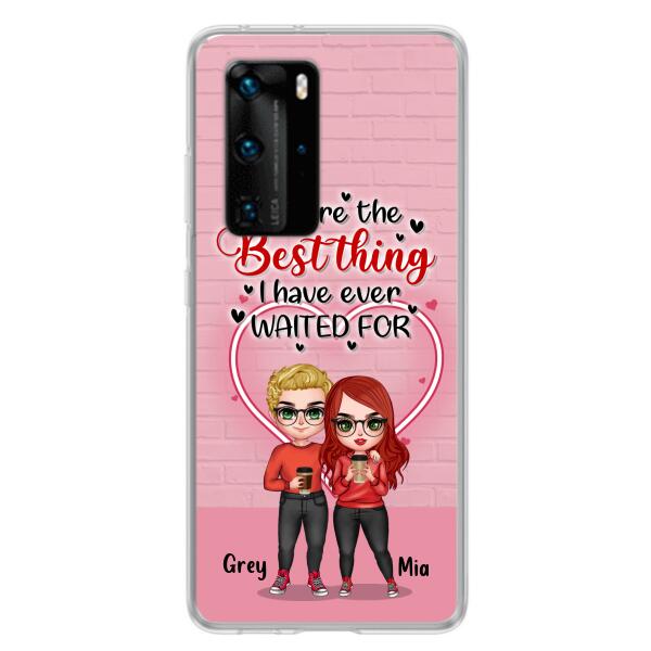 Custom Personalized Couple Phone Case - Valentine's Day Gift Idea For Couple - I love My Wife Awesome Wife - Case For Xiaomi, Oppo And Huawei