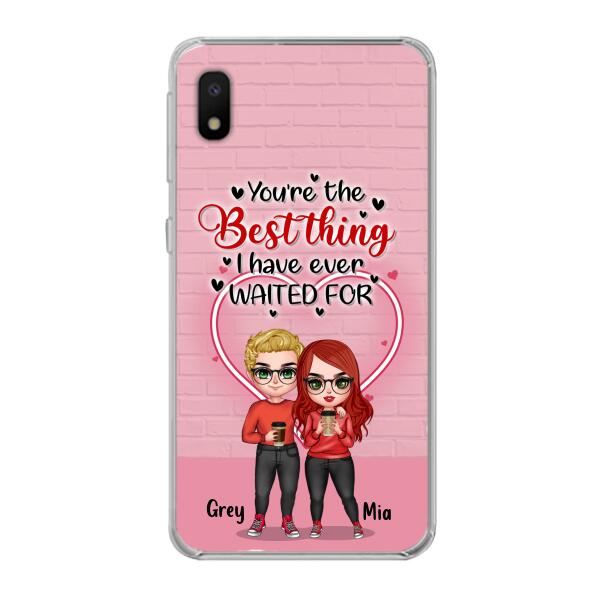 Custom Personalized Couple Phone Case - Valentine's Day Gift Idea For Couple - I love My Wife Awesome Wife - Case For iPhone And Samsung