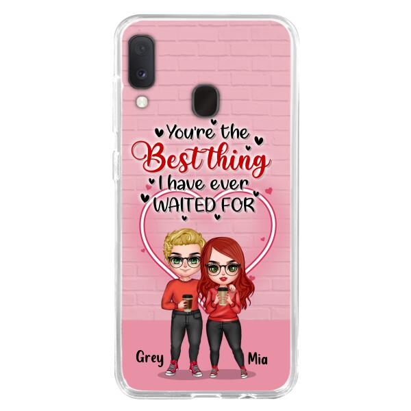 Custom Personalized Couple Phone Case - Valentine's Day Gift Idea For Couple - I love My Wife Awesome Wife - Case For iPhone And Samsung