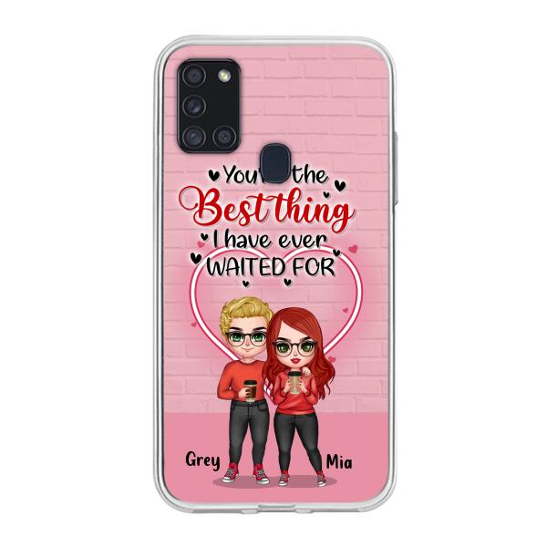 Custom Personalized Couple Phone Case - Valentine's Day Gift Idea For Couple - I love My Wife Awesome Wife - Case For iPhone And Samsung