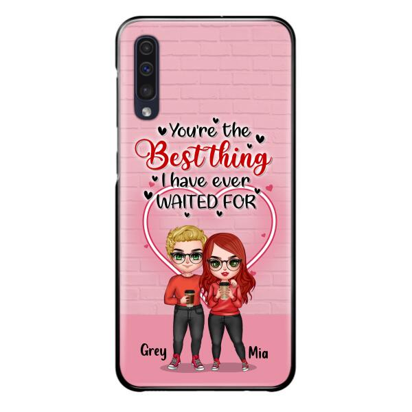 Custom Personalized Couple Phone Case - Valentine's Day Gift Idea For Couple - I love My Wife Awesome Wife - Case For iPhone And Samsung