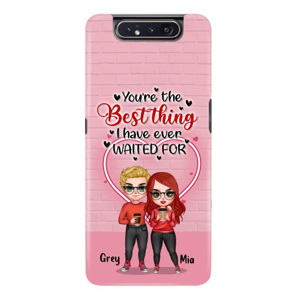 Custom Personalized Couple Phone Case - Valentine's Day Gift Idea For Couple - I love My Wife Awesome Wife - Case For iPhone And Samsung