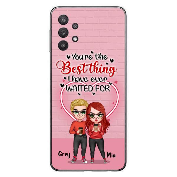 Custom Personalized Couple Phone Case - Valentine's Day Gift Idea For Couple - I love My Wife Awesome Wife - Case For iPhone And Samsung