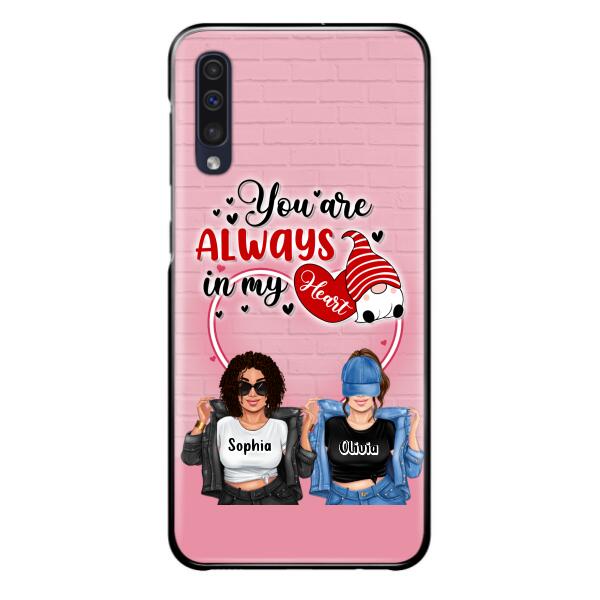 Custom Personalized Friends Phone Case - Best Gift For Friends - You're Always In My Heart - Case For iPhone/Samsung