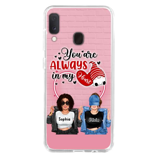 Custom Personalized Friends Phone Case - Best Gift For Friends - You're Always In My Heart - Case For iPhone/Samsung