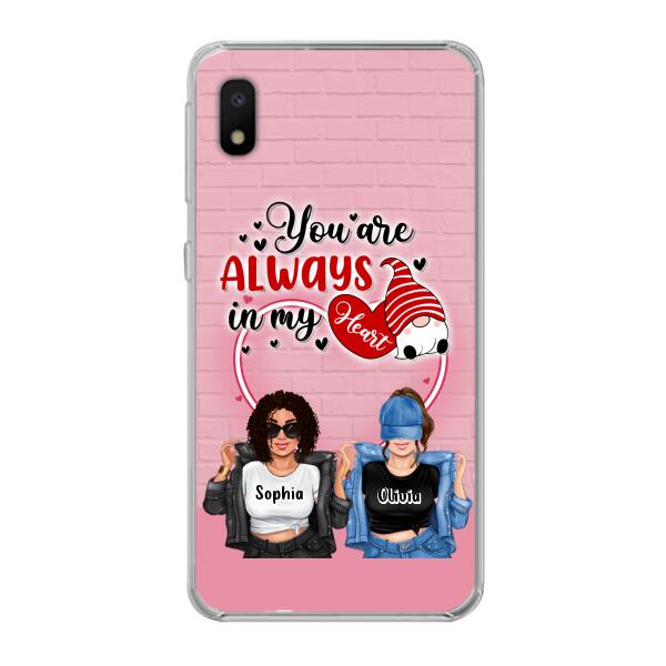 Custom Personalized Friends Phone Case - Best Gift For Friends - You're Always In My Heart - Case For iPhone/Samsung