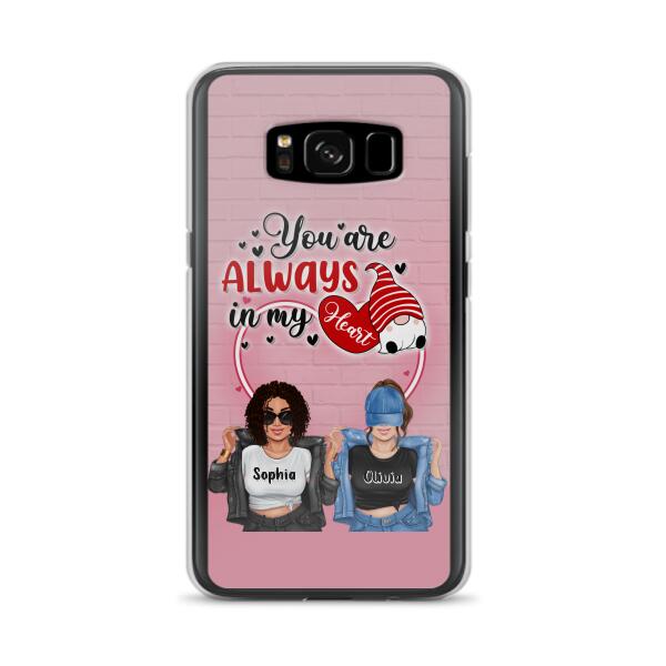 Custom Personalized Friends Phone Case - Best Gift For Friends - You're Always In My Heart - Case For iPhone/Samsung