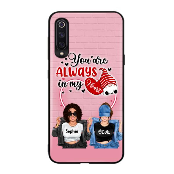 Custom Personalized Friends Phone Case - Best Gift For Friends - You're Always In My Heart - Case For Xiaomi/Huawei/Oppo