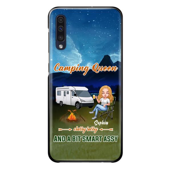 Custom Personalized Camping Queen Phone Case - Gift Idea For Camping Lover - Case For iPhone And Samsung