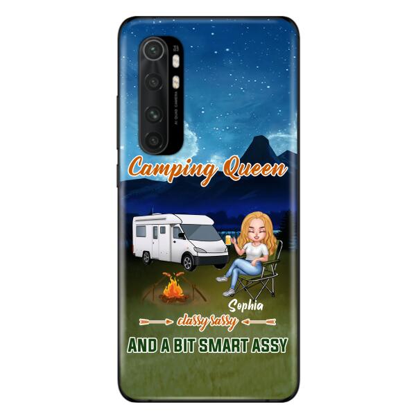 Custom Personalized Camping Queen Phone Case - Gift Idea For Camping Lover - Case For Xiaomi, Oppo And Huawei