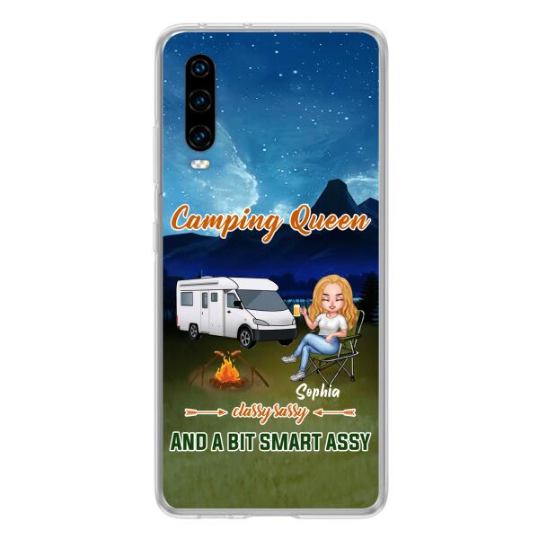 Custom Personalized Camping Queen Phone Case - Gift Idea For Camping Lover - Case For Xiaomi, Oppo And Huawei