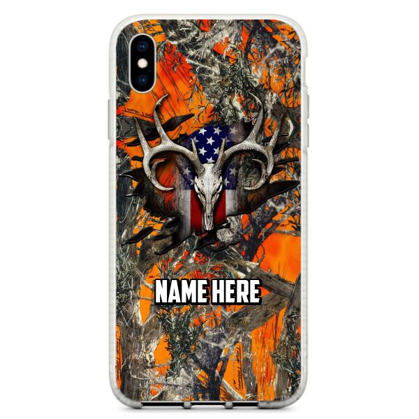 Custom Personalized The Best Premium Skull Deer Hunting Multicolor Phone Case - Gift Idea For Hunting Lover - Case For iPhone And Samsung