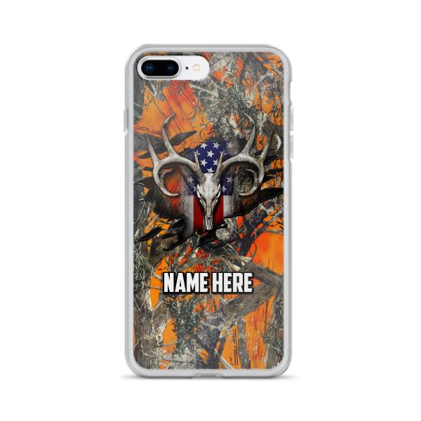 Custom Personalized The Best Premium Skull Deer Hunting Multicolor Phone Case - Gift Idea For Hunting Lover - Case For iPhone And Samsung