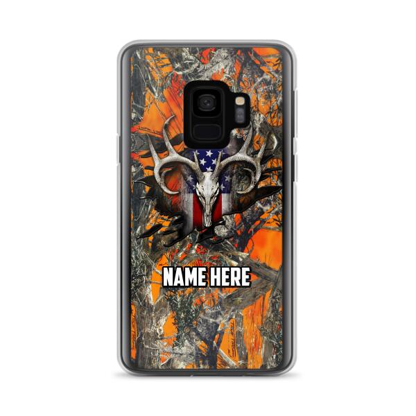 Custom Personalized The Best Premium Skull Deer Hunting Multicolor Phone Case - Gift Idea For Hunting Lover - Case For iPhone And Samsung