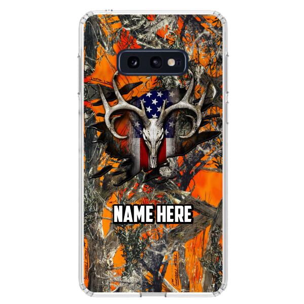 Custom Personalized The Best Premium Skull Deer Hunting Multicolor Phone Case - Gift Idea For Hunting Lover - Case For iPhone And Samsung