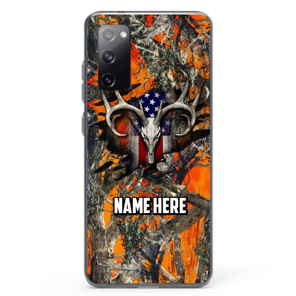 Custom Personalized The Best Premium Skull Deer Hunting Multicolor Phone Case - Gift Idea For Hunting Lover - Case For iPhone And Samsung