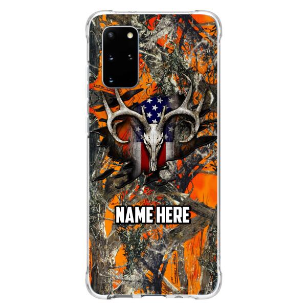 Custom Personalized The Best Premium Skull Deer Hunting Multicolor Phone Case - Gift Idea For Hunting Lover - Case For iPhone And Samsung