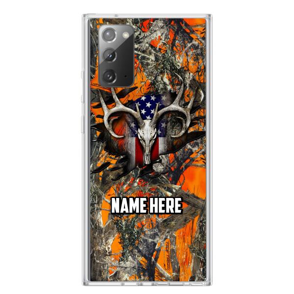 Custom Personalized The Best Premium Skull Deer Hunting Multicolor Phone Case - Gift Idea For Hunting Lover - Case For iPhone And Samsung