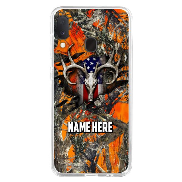 Custom Personalized The Best Premium Skull Deer Hunting Multicolor Phone Case - Gift Idea For Hunting Lover - Case For iPhone And Samsung