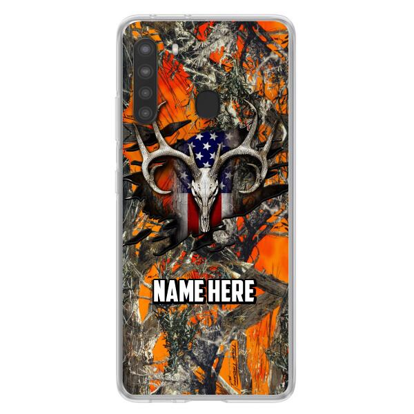 Custom Personalized The Best Premium Skull Deer Hunting Multicolor Phone Case - Gift Idea For Hunting Lover - Case For iPhone And Samsung