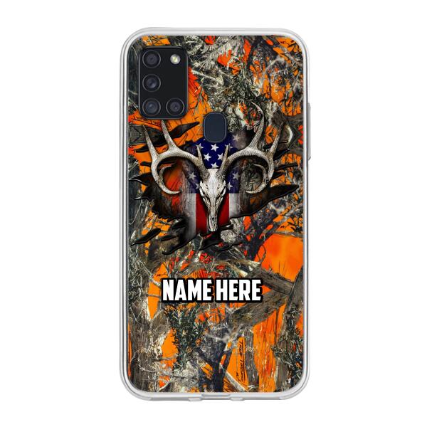 Custom Personalized The Best Premium Skull Deer Hunting Multicolor Phone Case - Gift Idea For Hunting Lover - Case For iPhone And Samsung