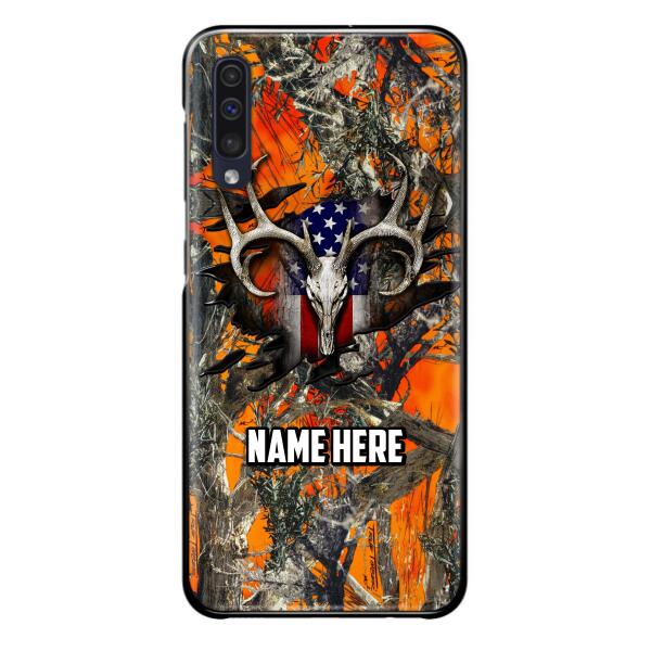 Custom Personalized The Best Premium Skull Deer Hunting Multicolor Phone Case - Gift Idea For Hunting Lover - Case For iPhone And Samsung