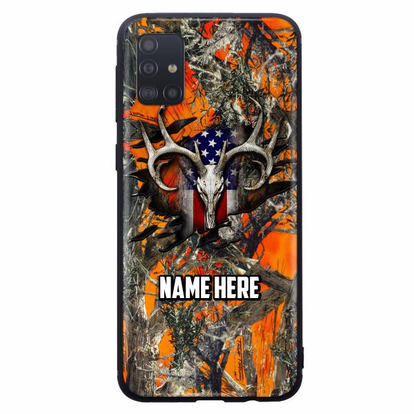 Custom Personalized The Best Premium Skull Deer Hunting Multicolor Phone Case - Gift Idea For Hunting Lover - Case For iPhone And Samsung