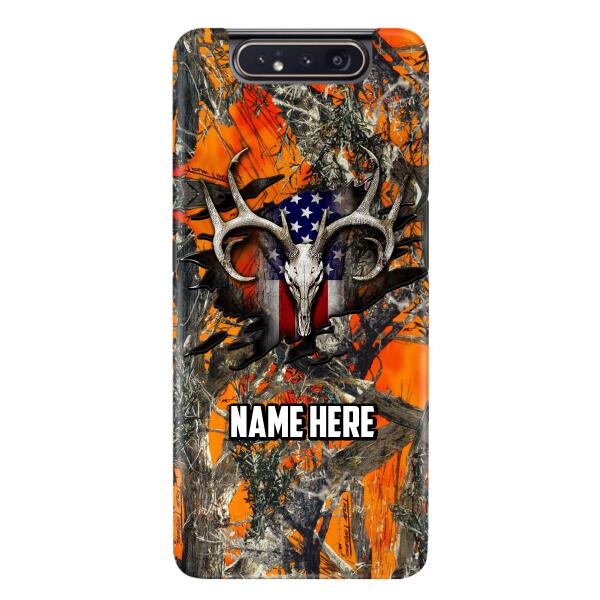 Custom Personalized The Best Premium Skull Deer Hunting Multicolor Phone Case - Gift Idea For Hunting Lover - Case For iPhone And Samsung