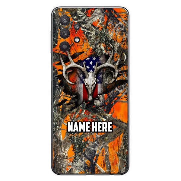 Custom Personalized The Best Premium Skull Deer Hunting Multicolor Phone Case - Gift Idea For Hunting Lover - Case For iPhone And Samsung