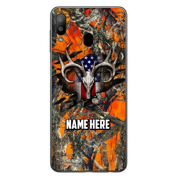 Custom Personalized The Best Premium Skull Deer Hunting Multicolor Phone Case - Gift Idea For Hunting Lover - Case For iPhone And Samsung