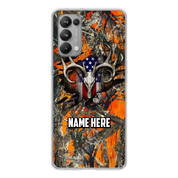 Custom Personalized The Best Premium Skull Deer Hunting Multicolor Phone Case - Gift Idea For Hunting Lover - Case For Xiaomi, Oppo And Huawei