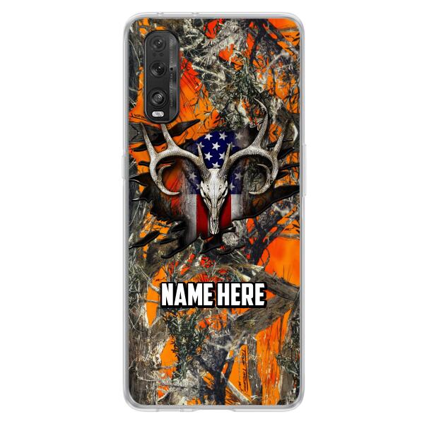 Custom Personalized The Best Premium Skull Deer Hunting Multicolor Phone Case - Gift Idea For Hunting Lover - Case For Xiaomi, Oppo And Huawei